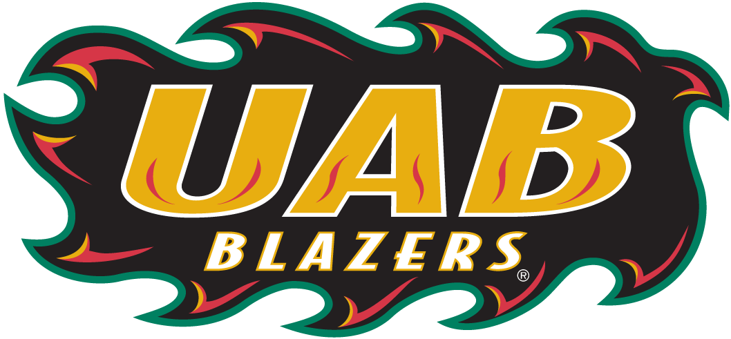 UAB Blazers 1996-Pres Wordmark Logo v3 iron on transfers for fabric